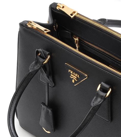 prada small galleria saffiano leather tote|prada saffiano black small.